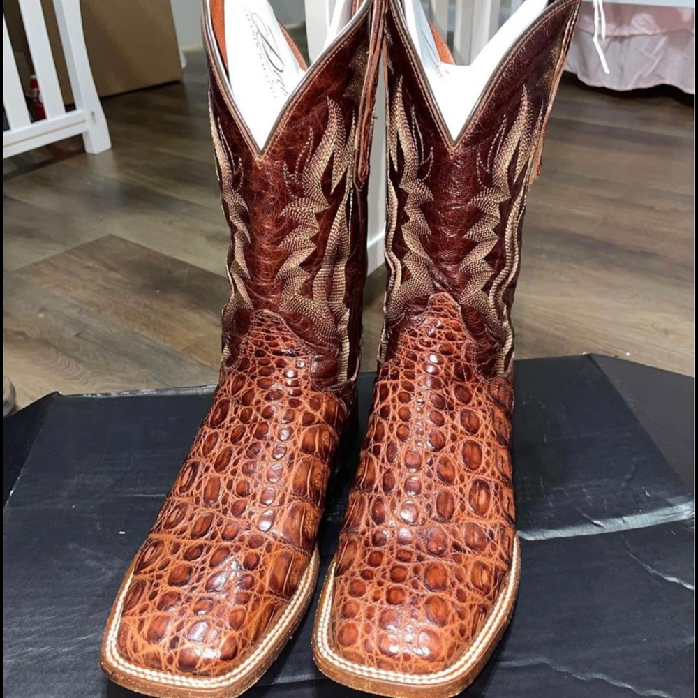 Dan Post Womens Caiman Gator Boots